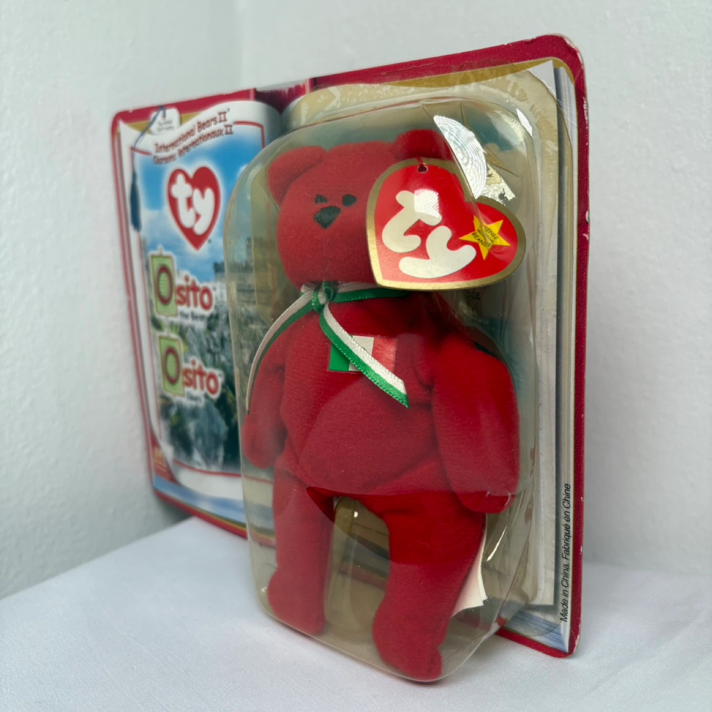 TY Beanie Baby Osito the Bear from the International Bears. - photo 3
