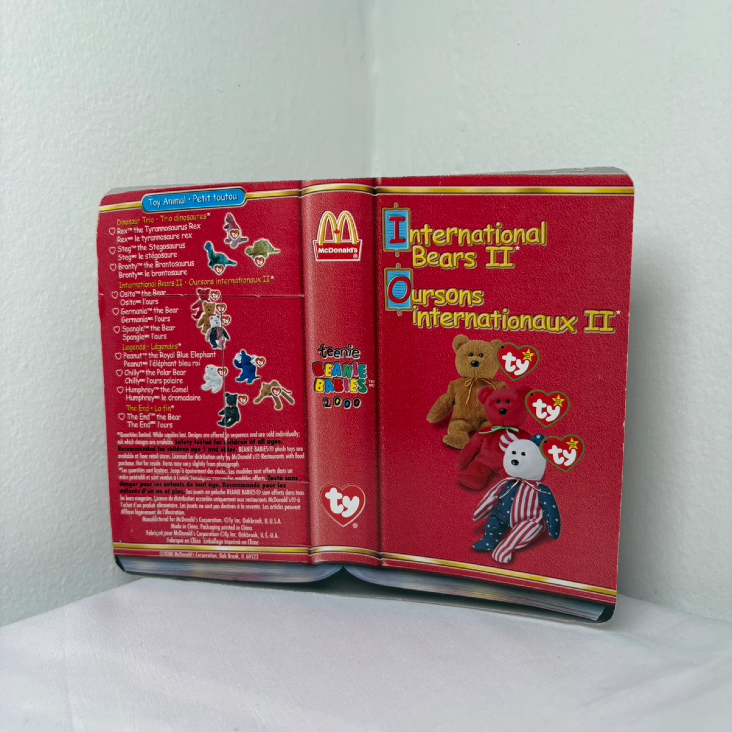 TY Beanie Baby Osito the Bear from the International Bears. - photo 2