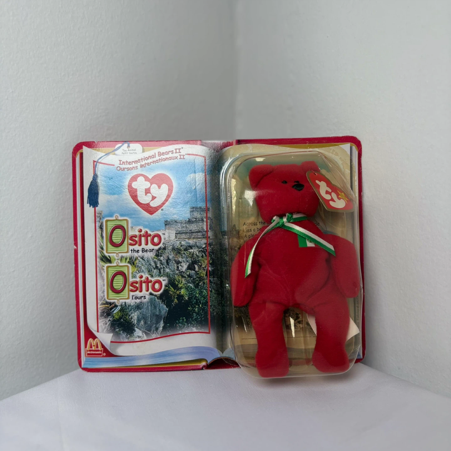 TY Beanie Baby Osito the Bear from the International Bears.