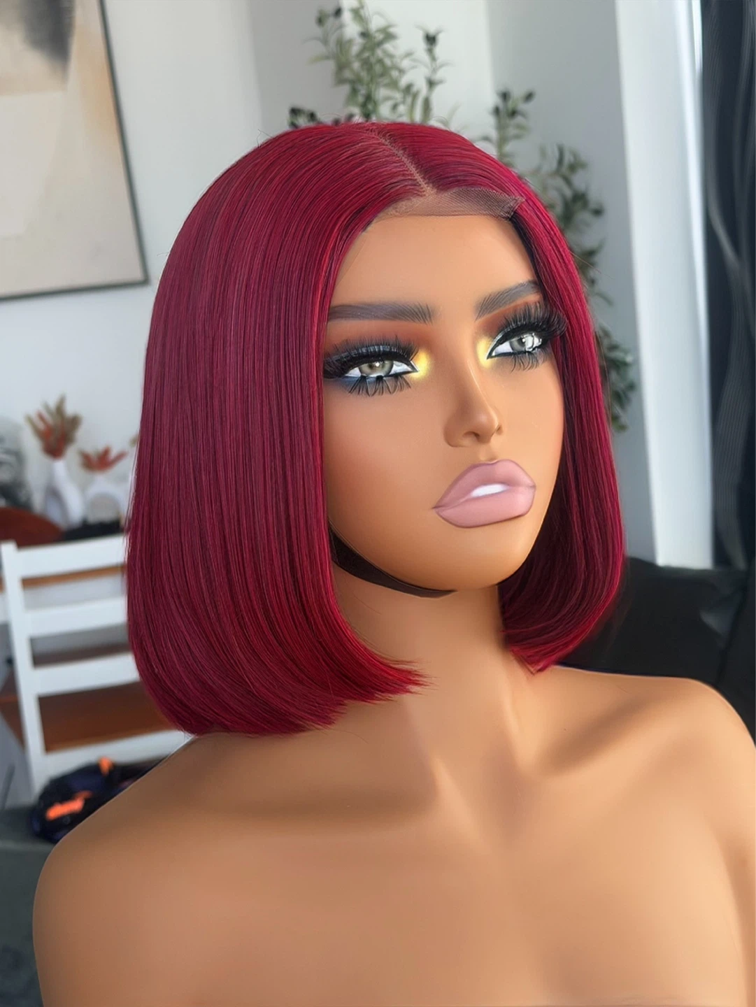 Red Bob Wig - photo 2