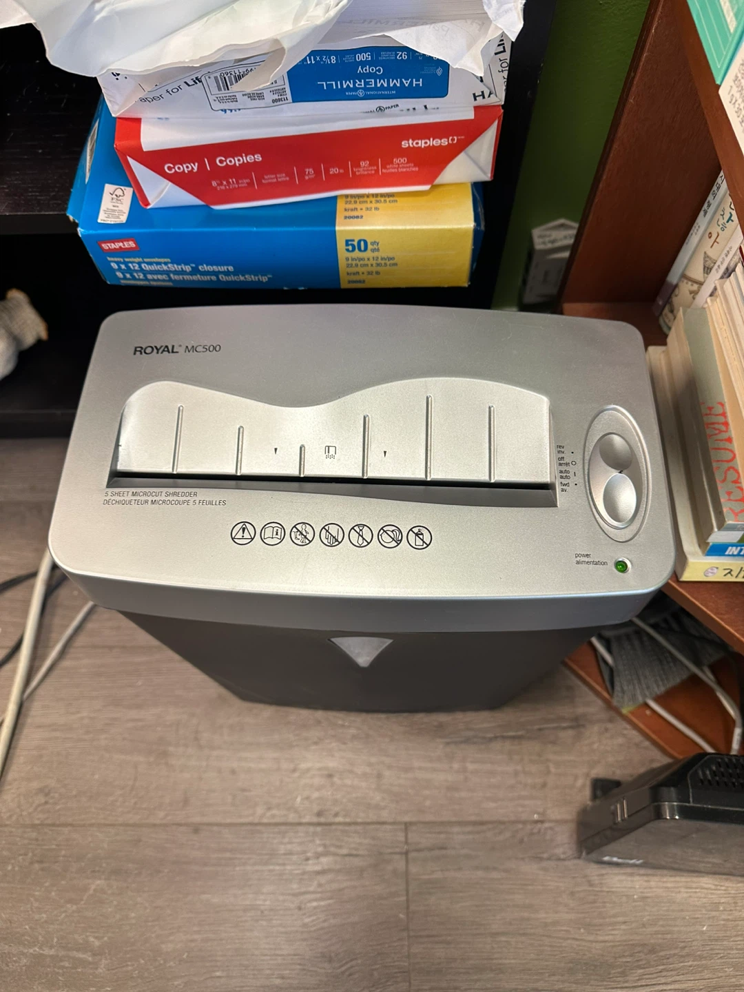 Royal MC500 Micro-Cut Shredder - photo 2