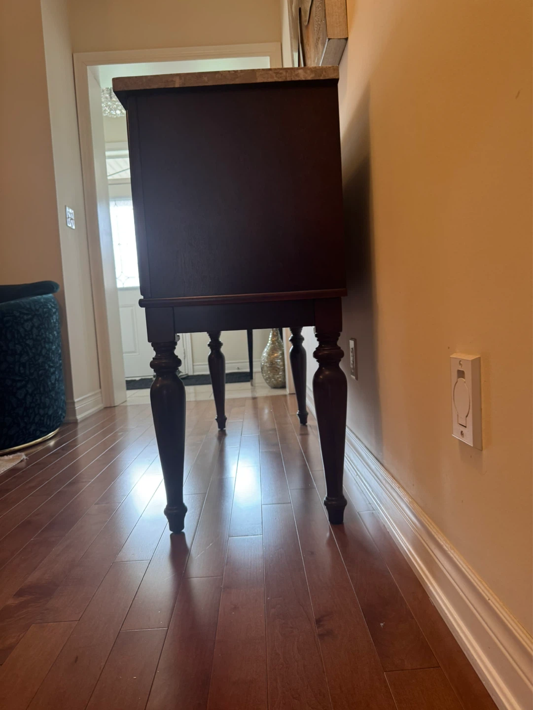 Marble Console Table - photo 2