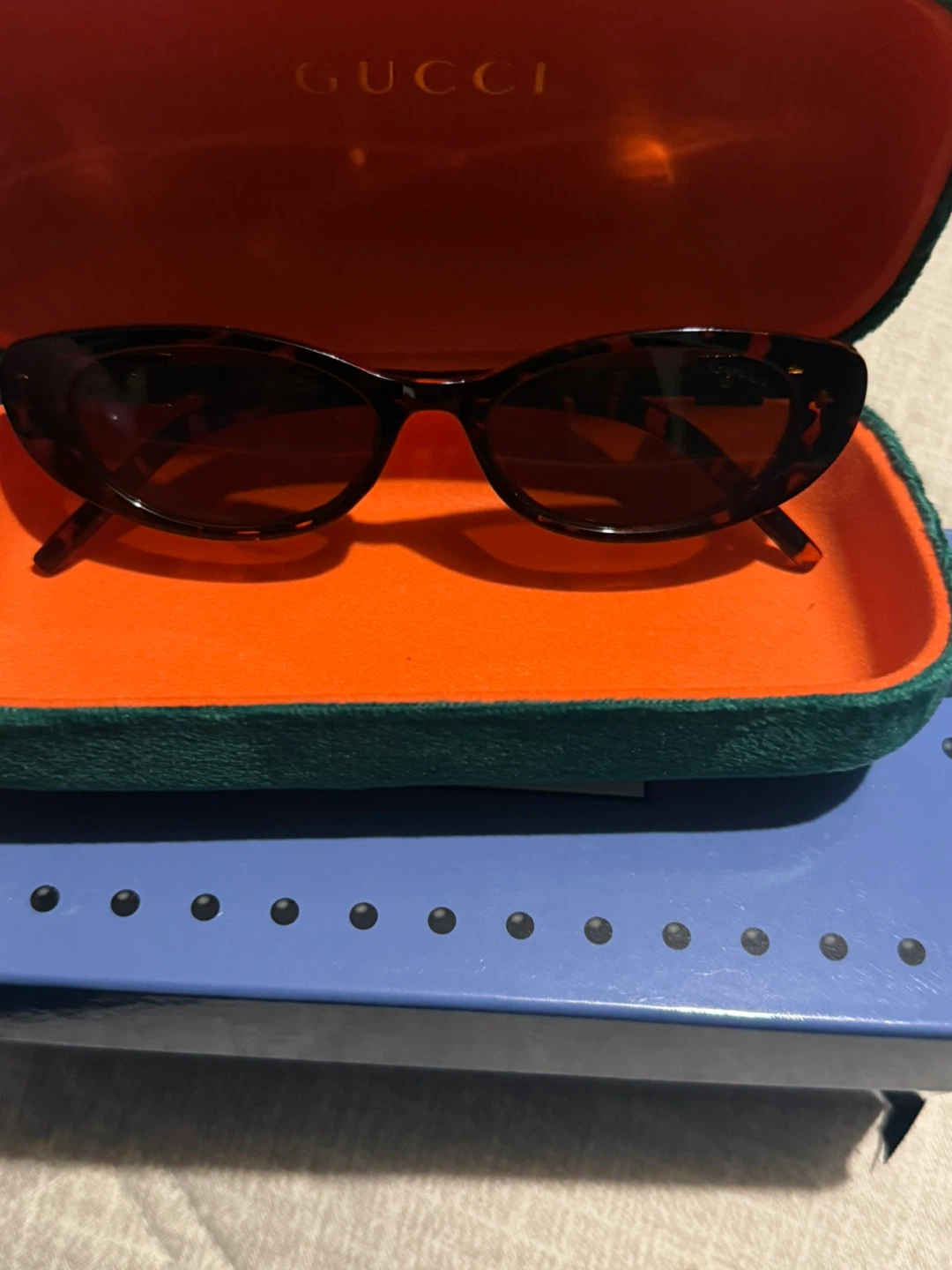 Gucci Sunglasses with Case