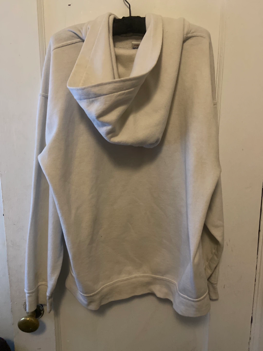 White hoodie has some marks - photo 2