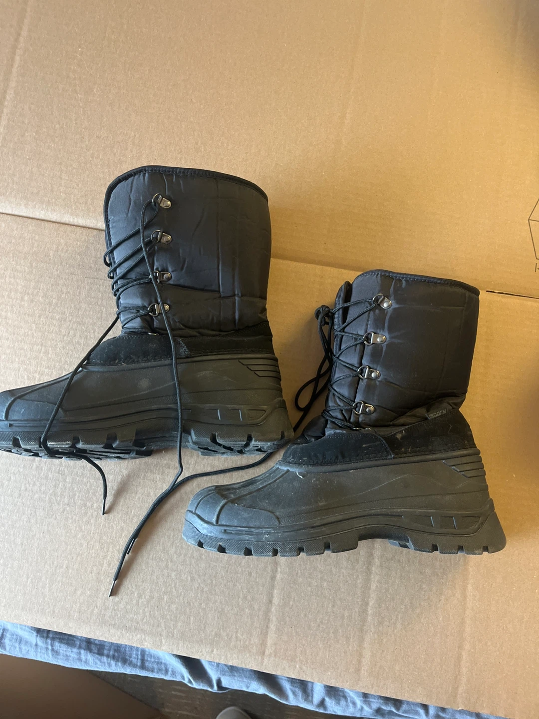 Black Winter Boots