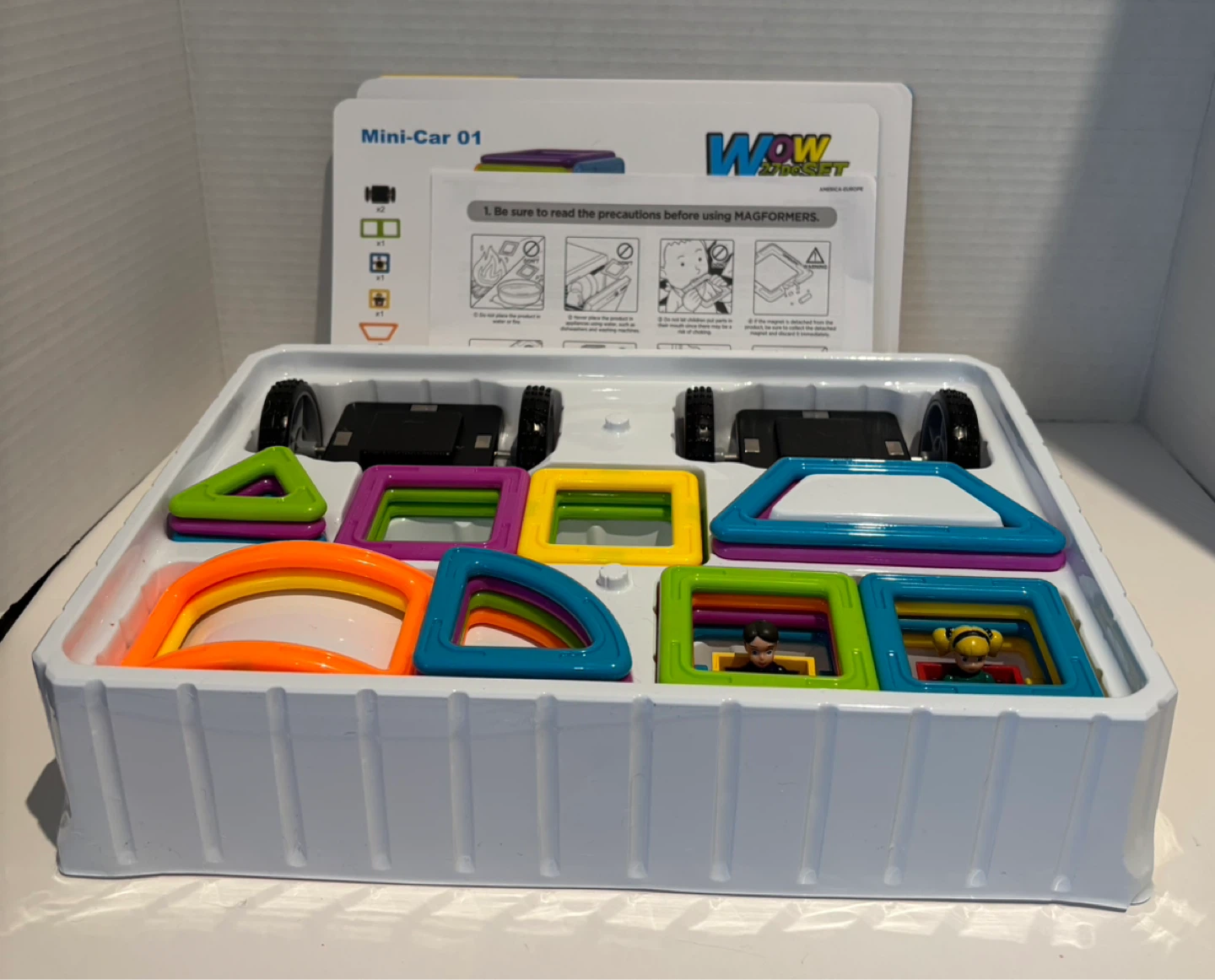 Magformers WOW Set Vehicle 27 Piece Magnetic Construction Set - photo 3