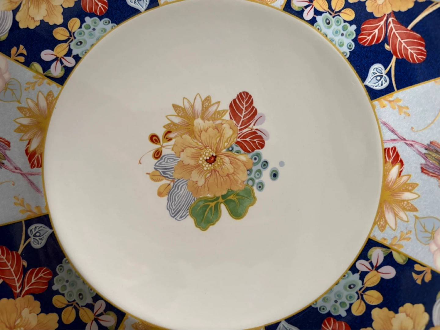 Spode Sumatra Java Octagonal 13in Plate - photo 3