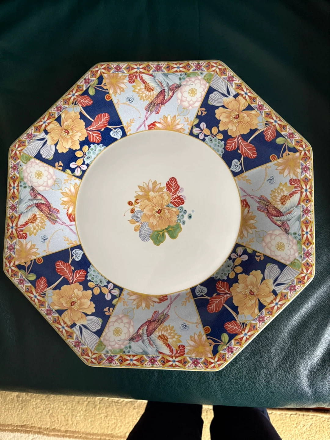 Spode Sumatra Java Octagonal 13in Plate - photo 2