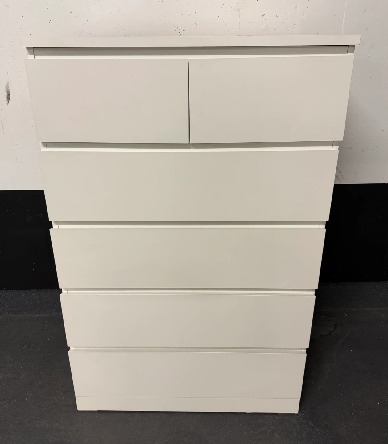 IKEA White 6-drawer dresser