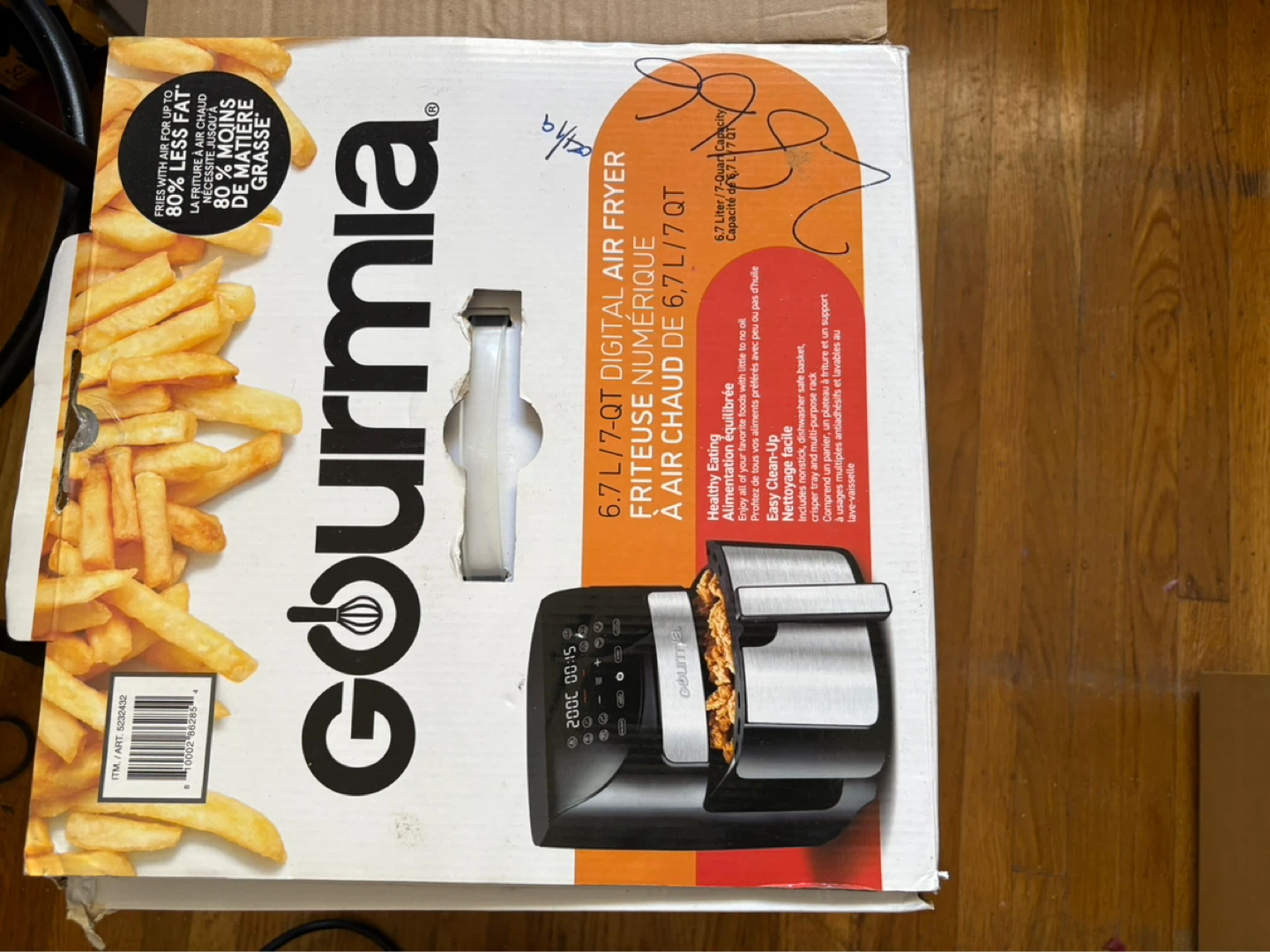 Gourmia 6.7L Digital Air Fryer - photo 2