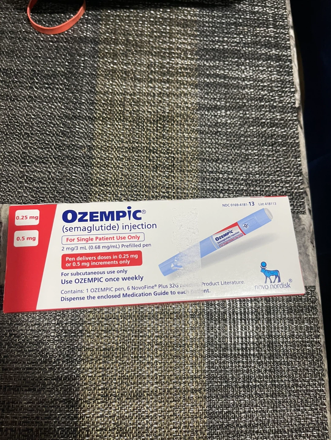 Ozempic (semaglutide) Injection Prefilled Pen