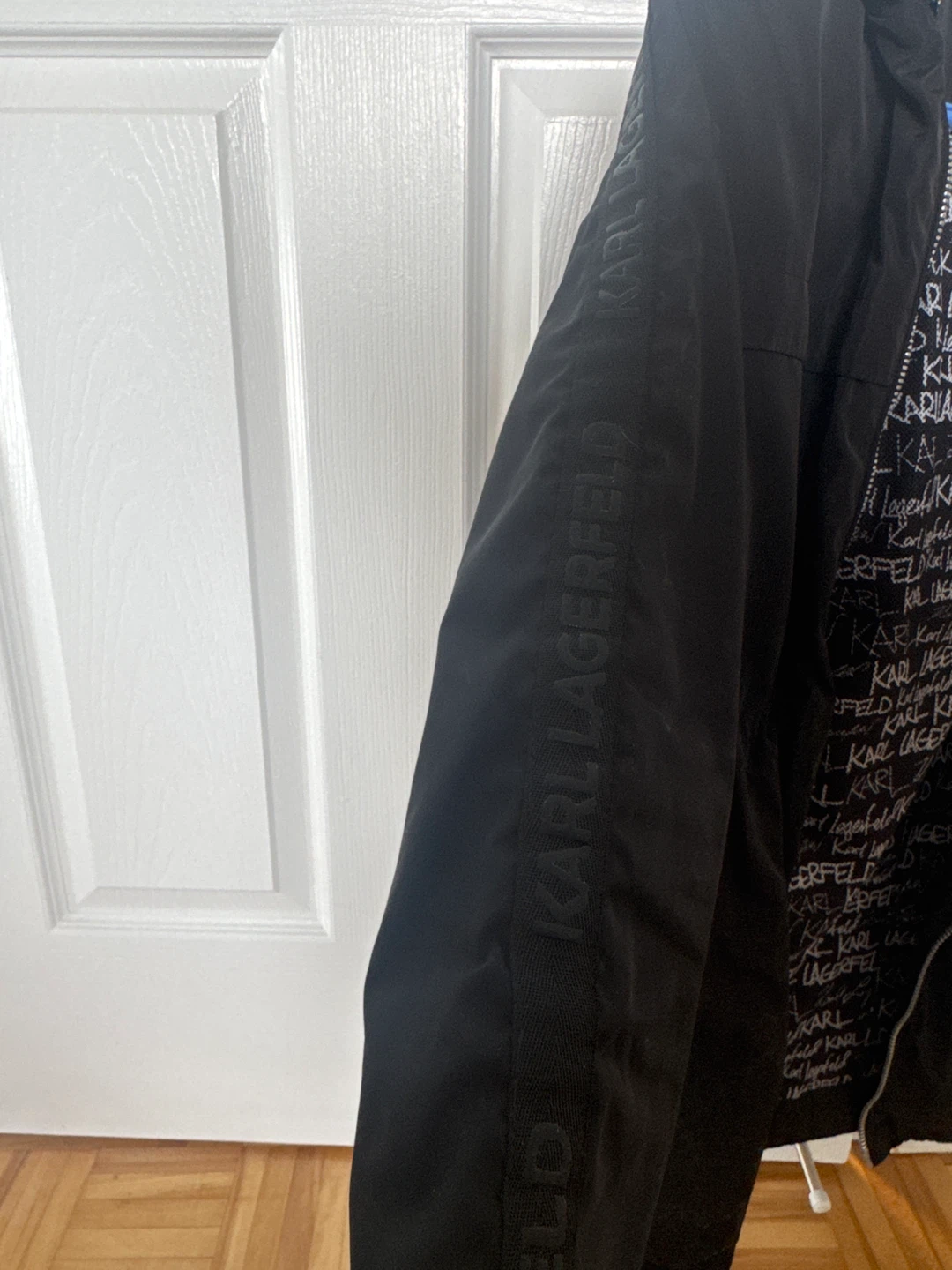 Karl Lagerfeld Black Lightweight Jacket - S/P - photo 2