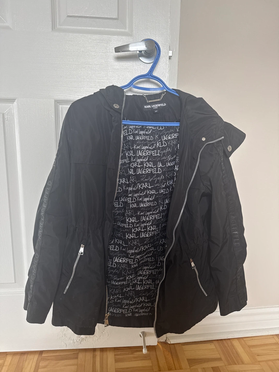 Karl Lagerfeld Black Lightweight Jacket - S/P