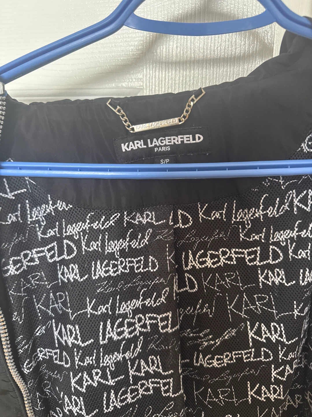 Karl Lagerfeld Black Lightweight Jacket - S/P - photo 4