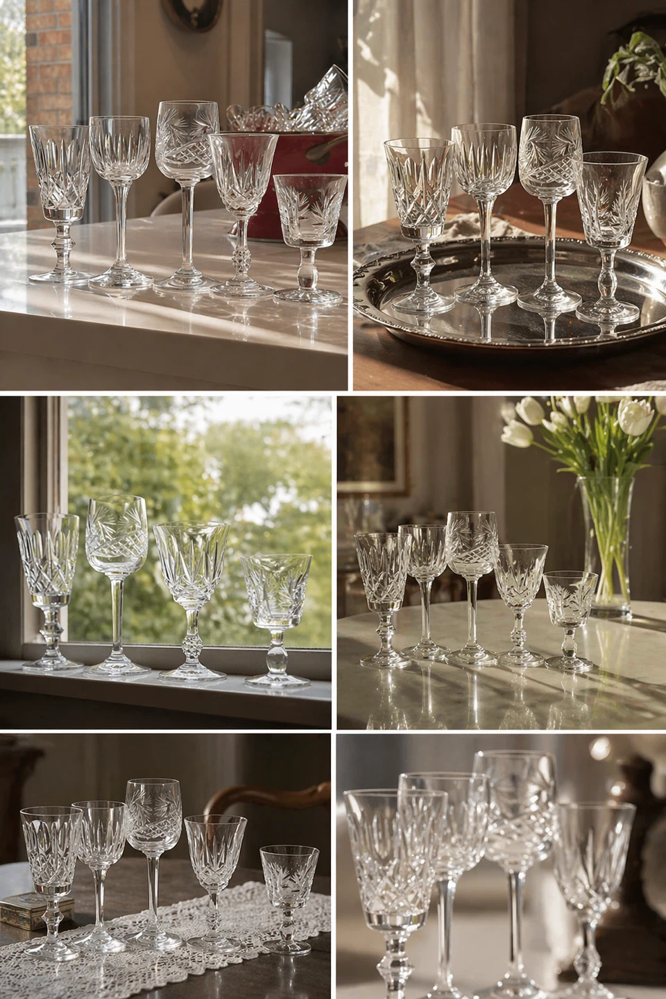 Crystal shot glasses. Price for each - photo 2