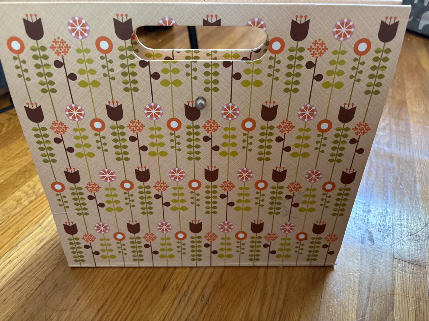 Floral File Organizer with Handle - photo 4