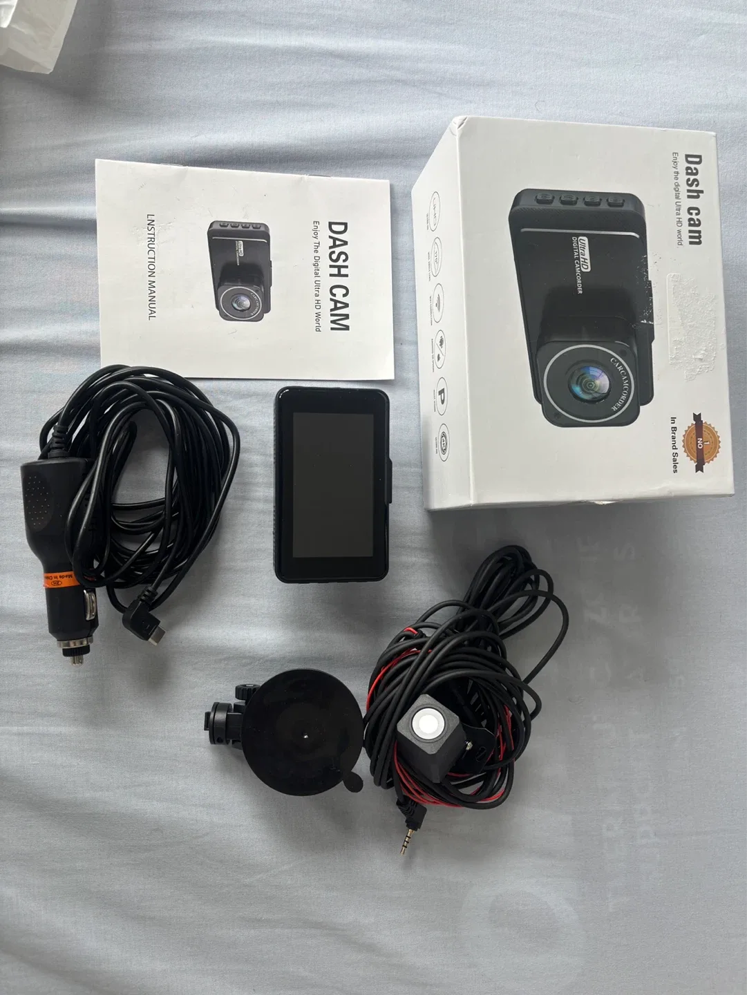 Dash Cam with Car Charger and Accessories - photo 2