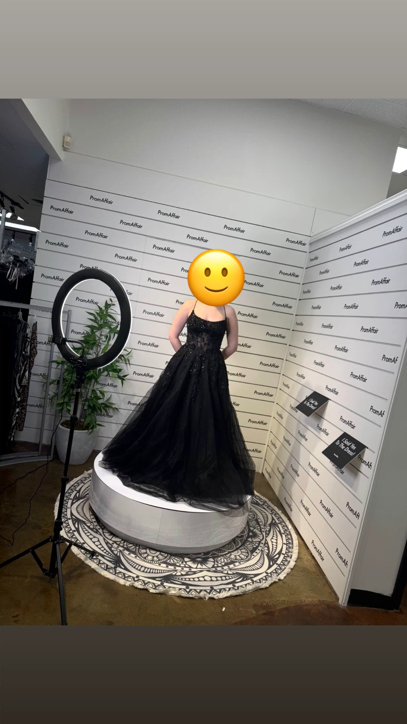 Black Ball Gown