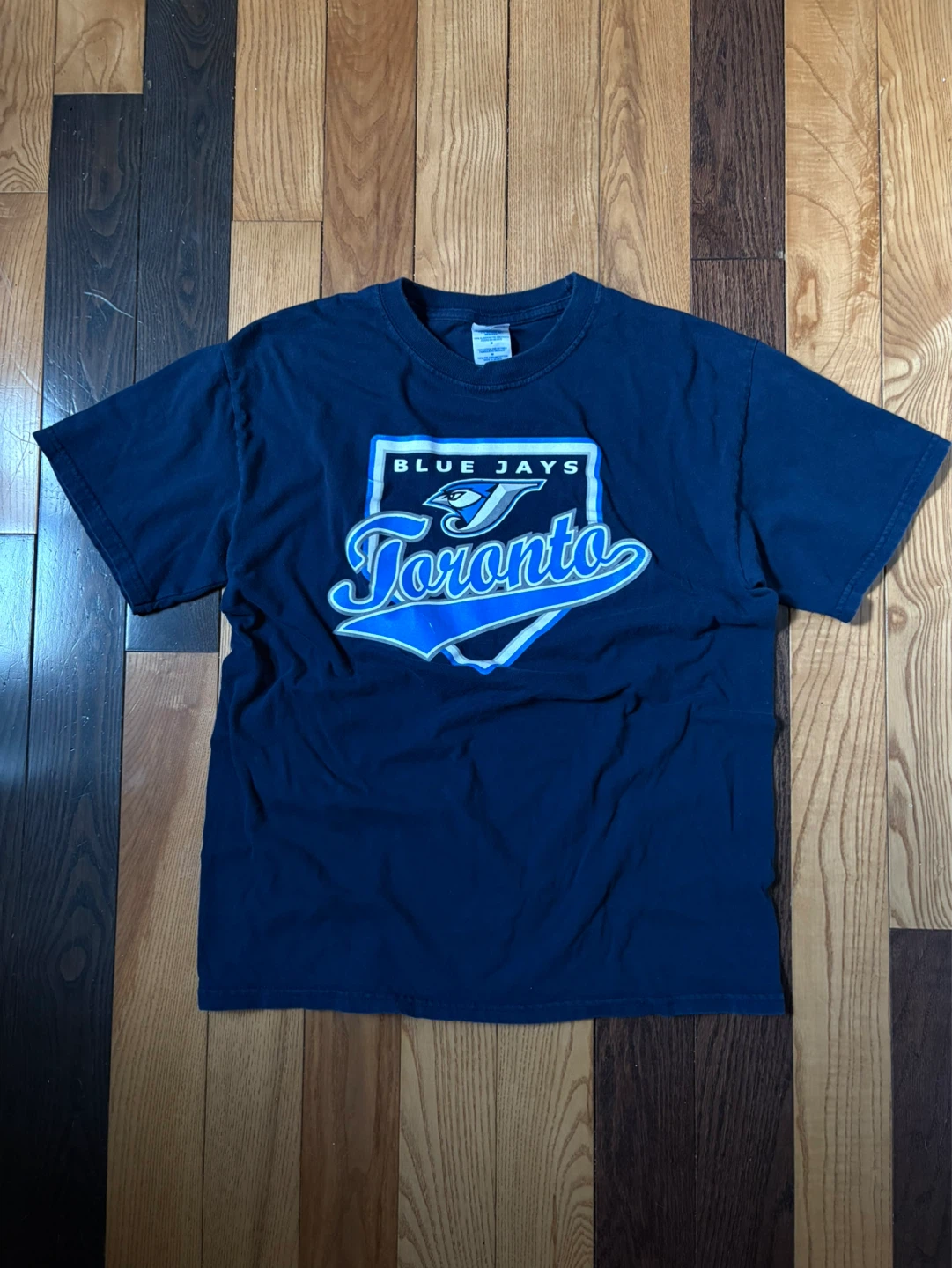 Vintage Toronto Blue Jays tee M alternate MLB y2k navy - photo 2