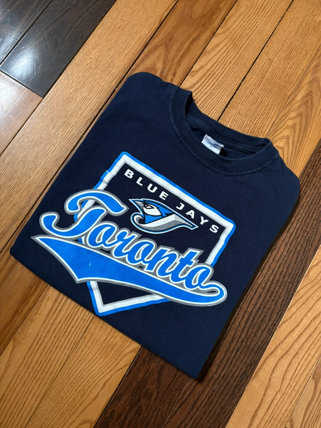 Vintage Toronto Blue Jays tee M alternate MLB y2k navy