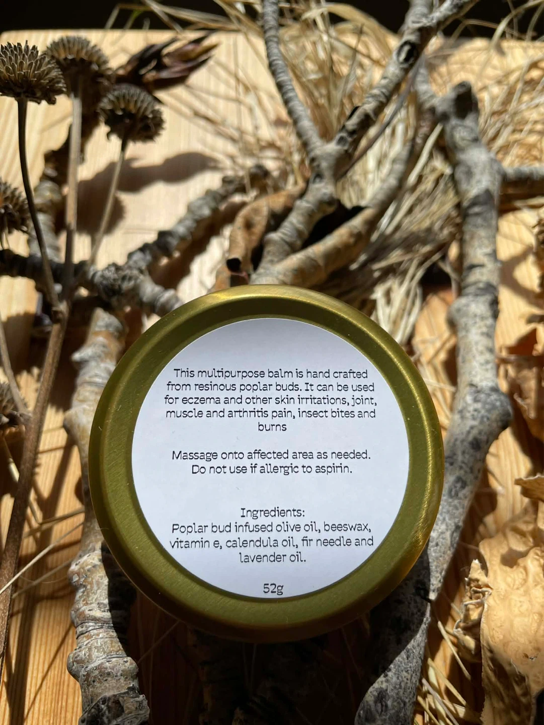 Cottonwood Collective Poplar Bud Balm - 52g - photo 3