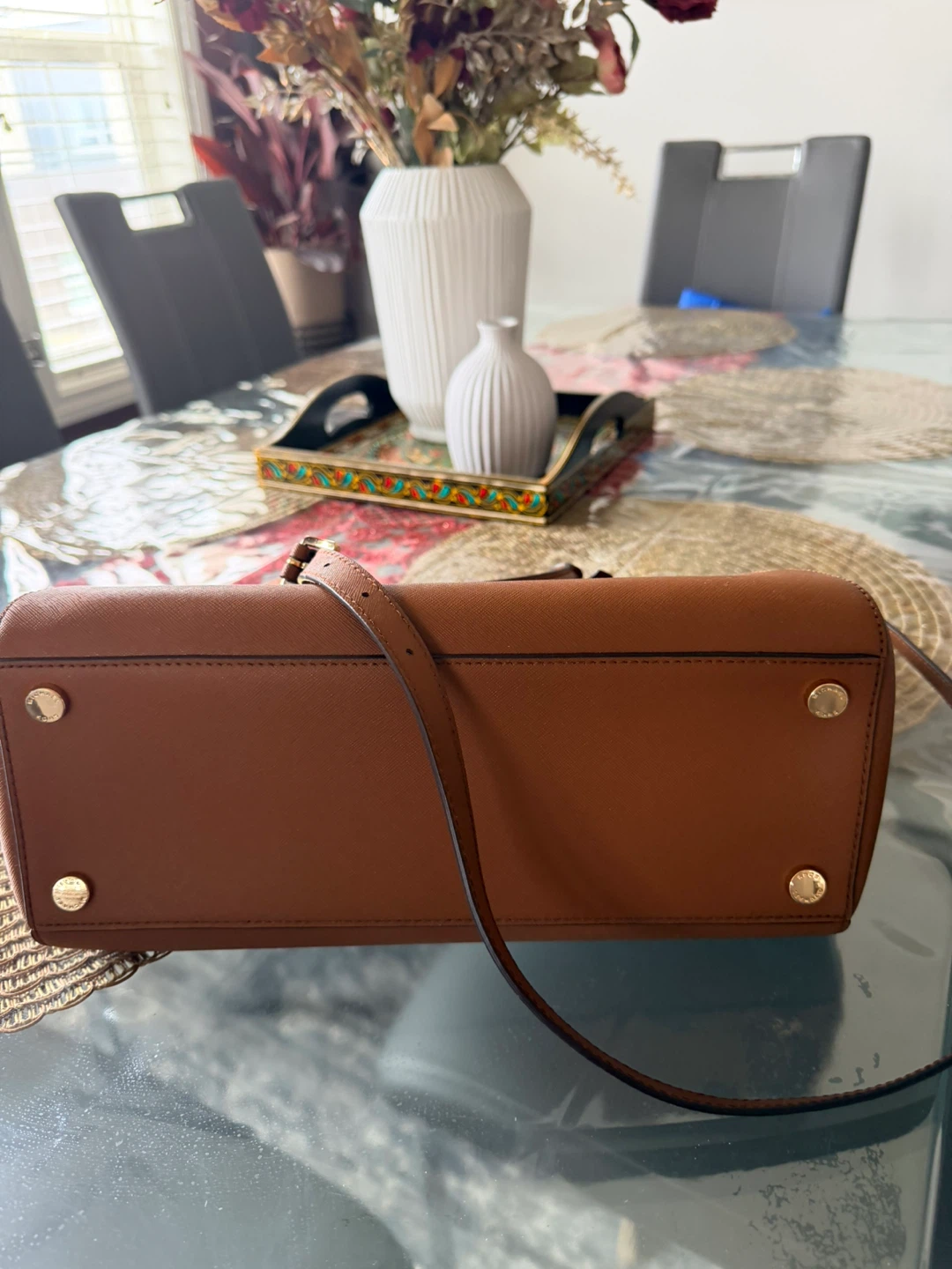 Brand new never used Michael Kors Satchel Handbag - Brown - photo 3