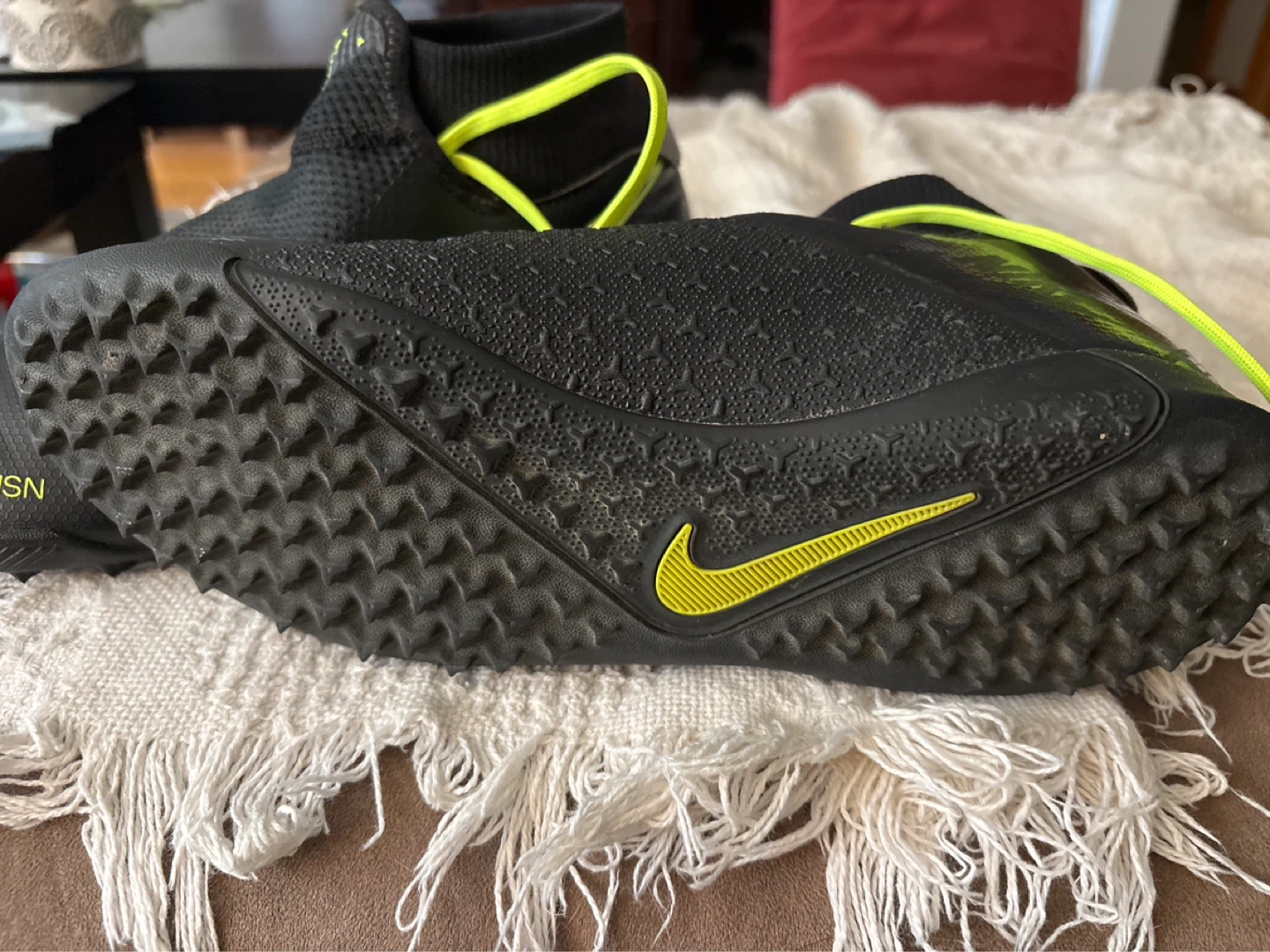 Nike Phantom Vision Soccer Cleats Black Neon - photo 2
