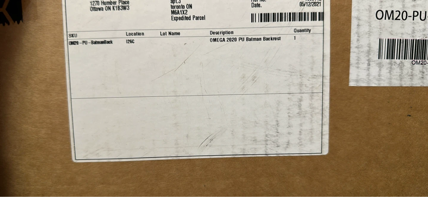 Secretlab OMEGA 2020 PU Batman Backrest - photo 2