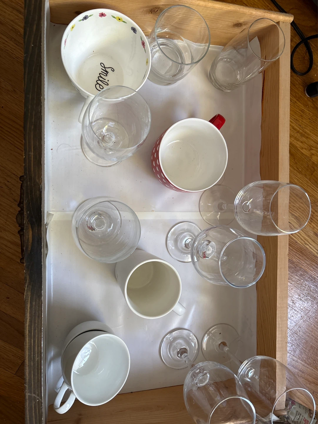 Assorted Mugs and Glasses Set