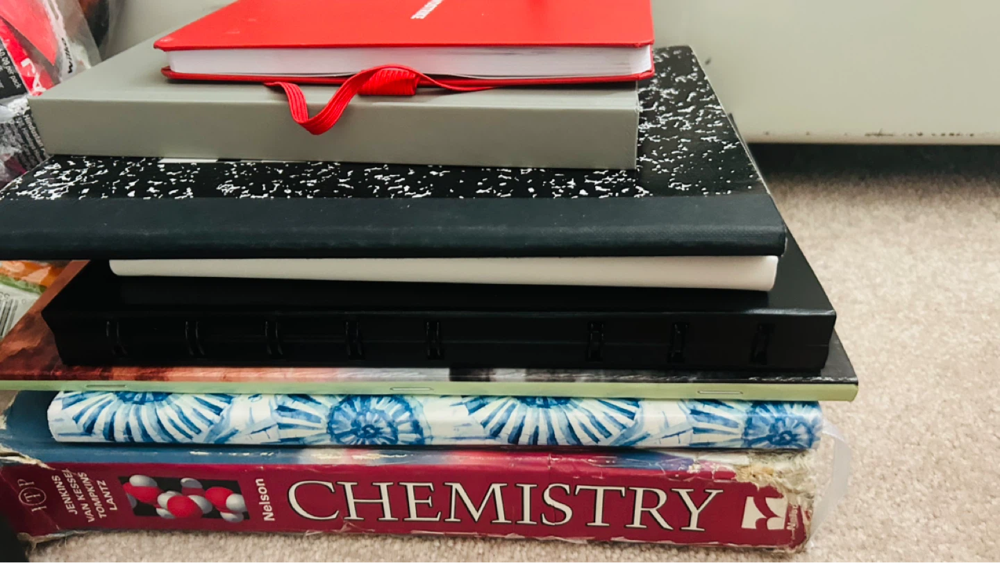 NEED GONE SOON!Bundle of Notebooks and a Chemistry Textbook - photo 4