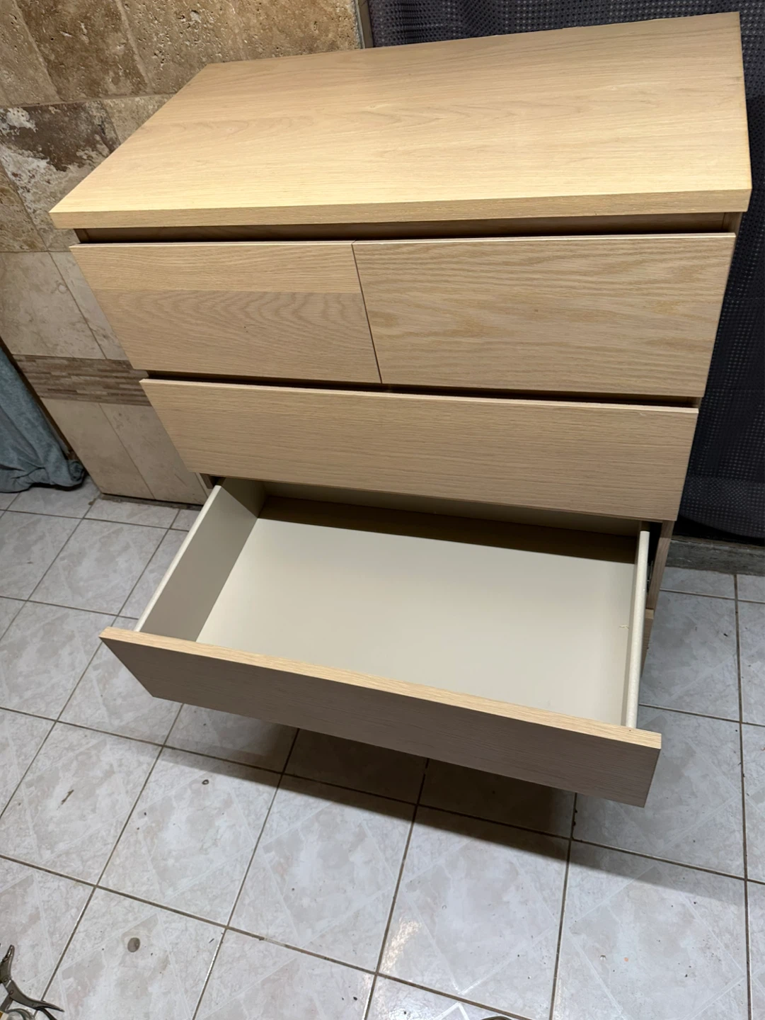 Contemporary IKEA Light‑Wood 6-Drawer Dresser / Storage Cabinet - photo 5