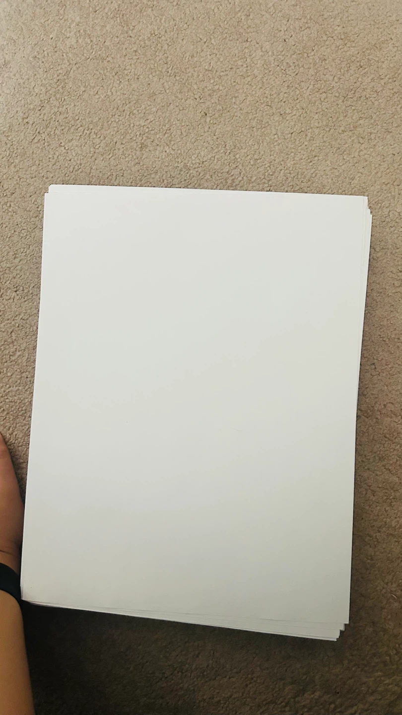 Stack of White Paper