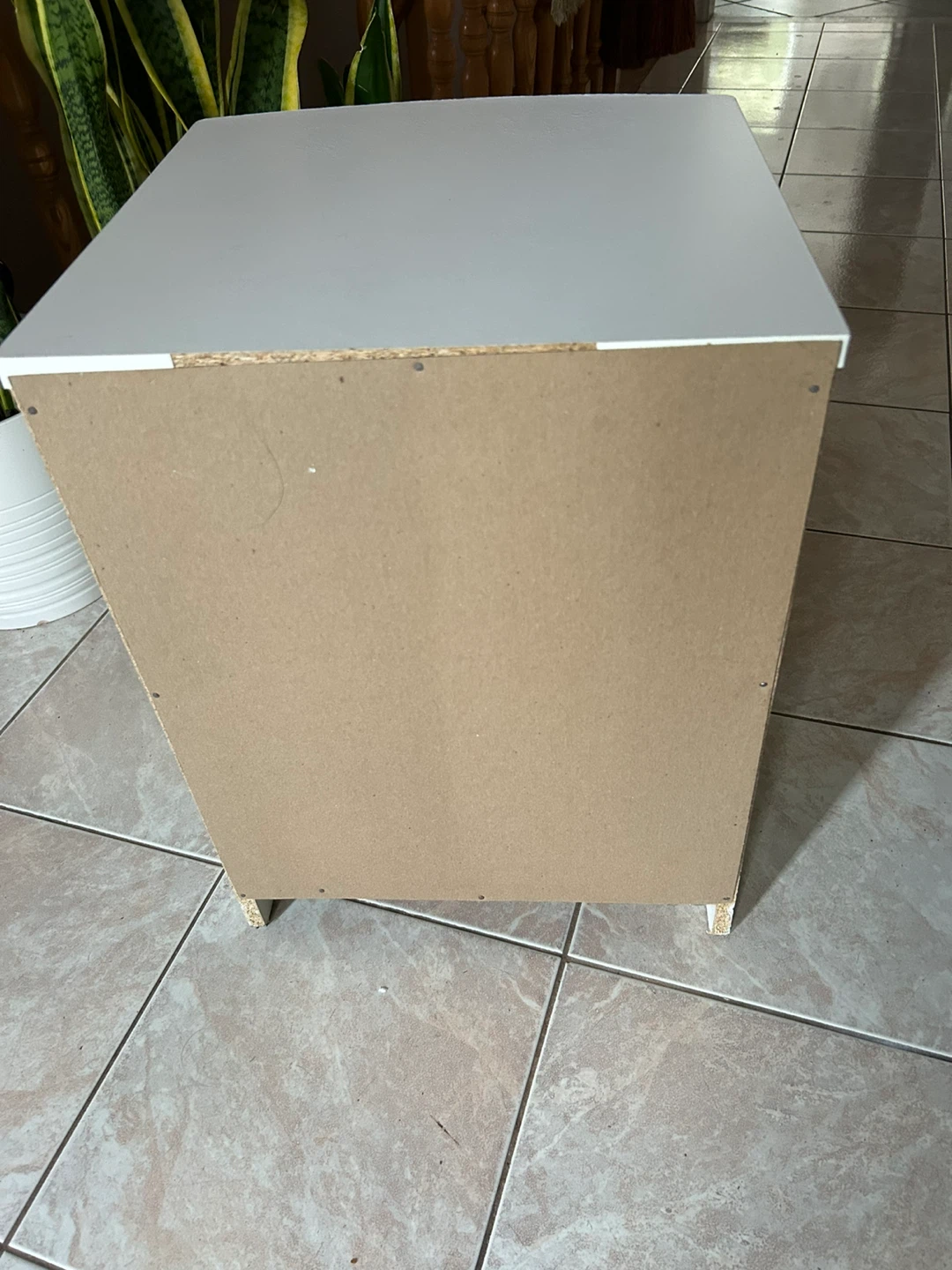 White End Table with Drawer and Shelf - photo 4