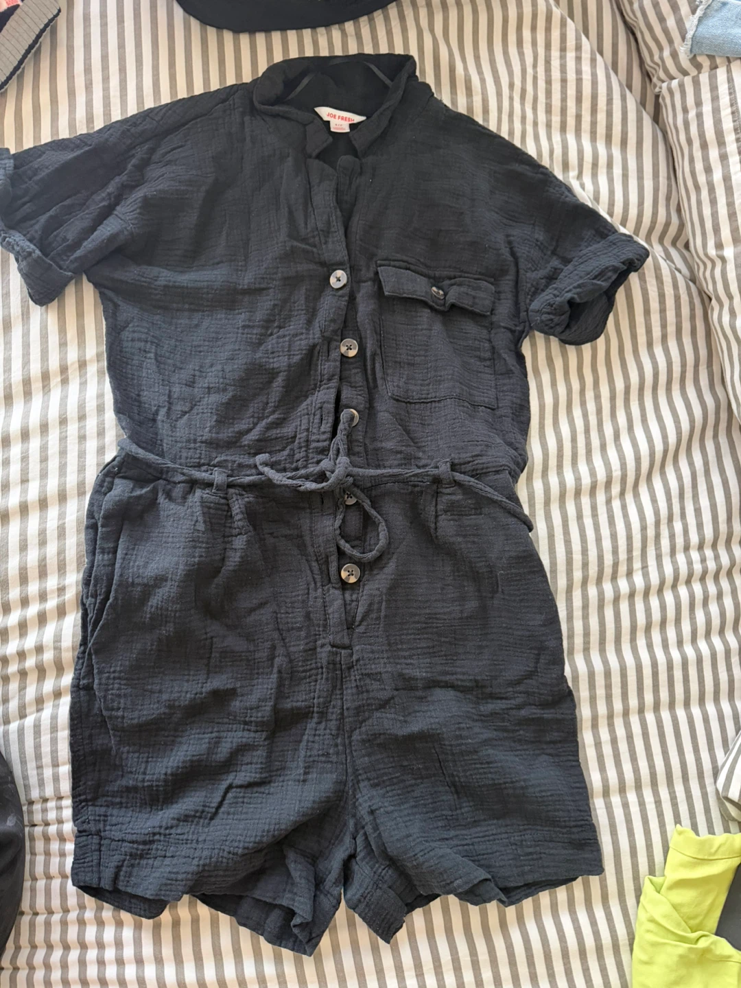 Black Short Romper