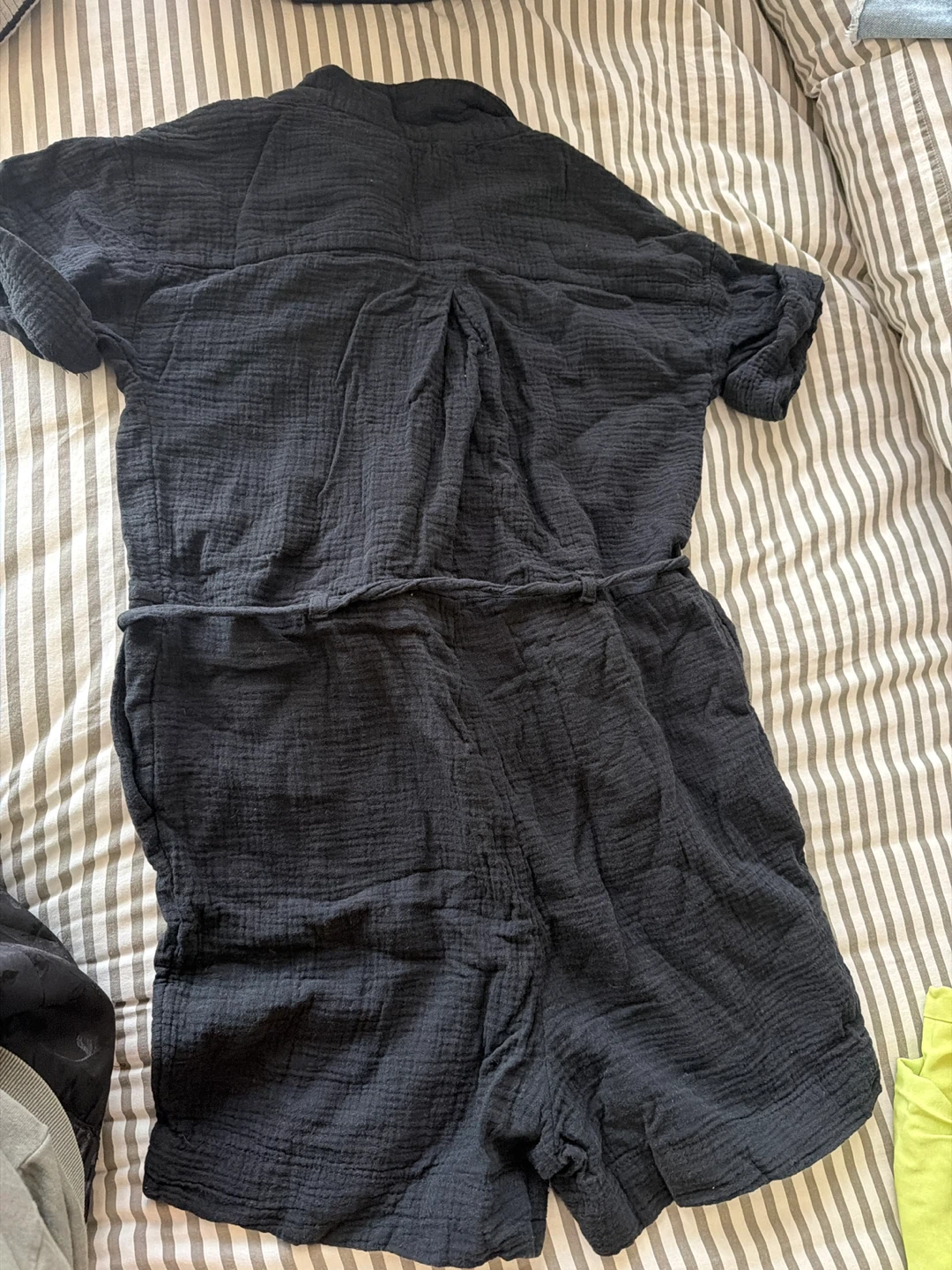 Black Short Romper - photo 2