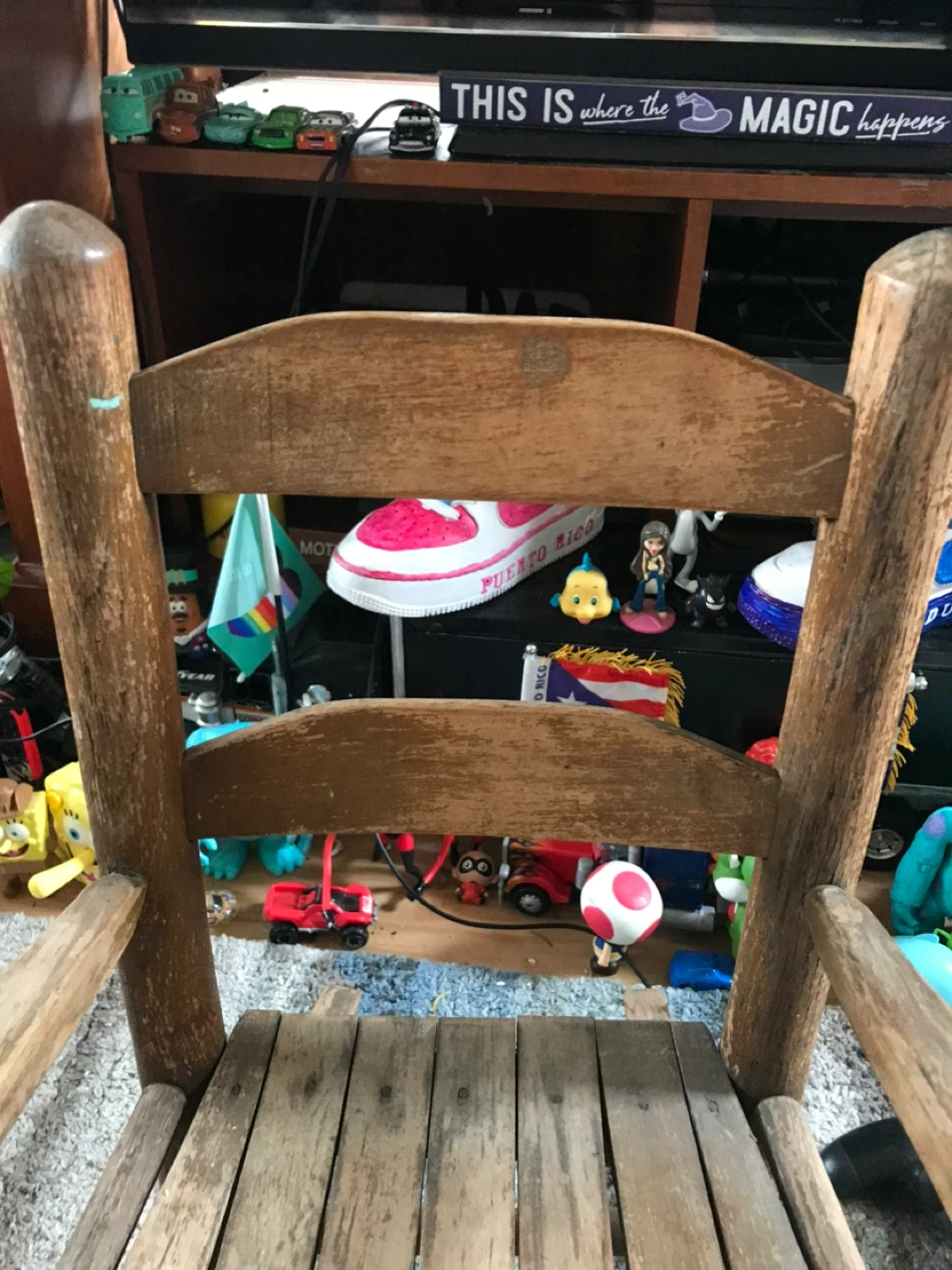 Kids small rocking chair - photo 3