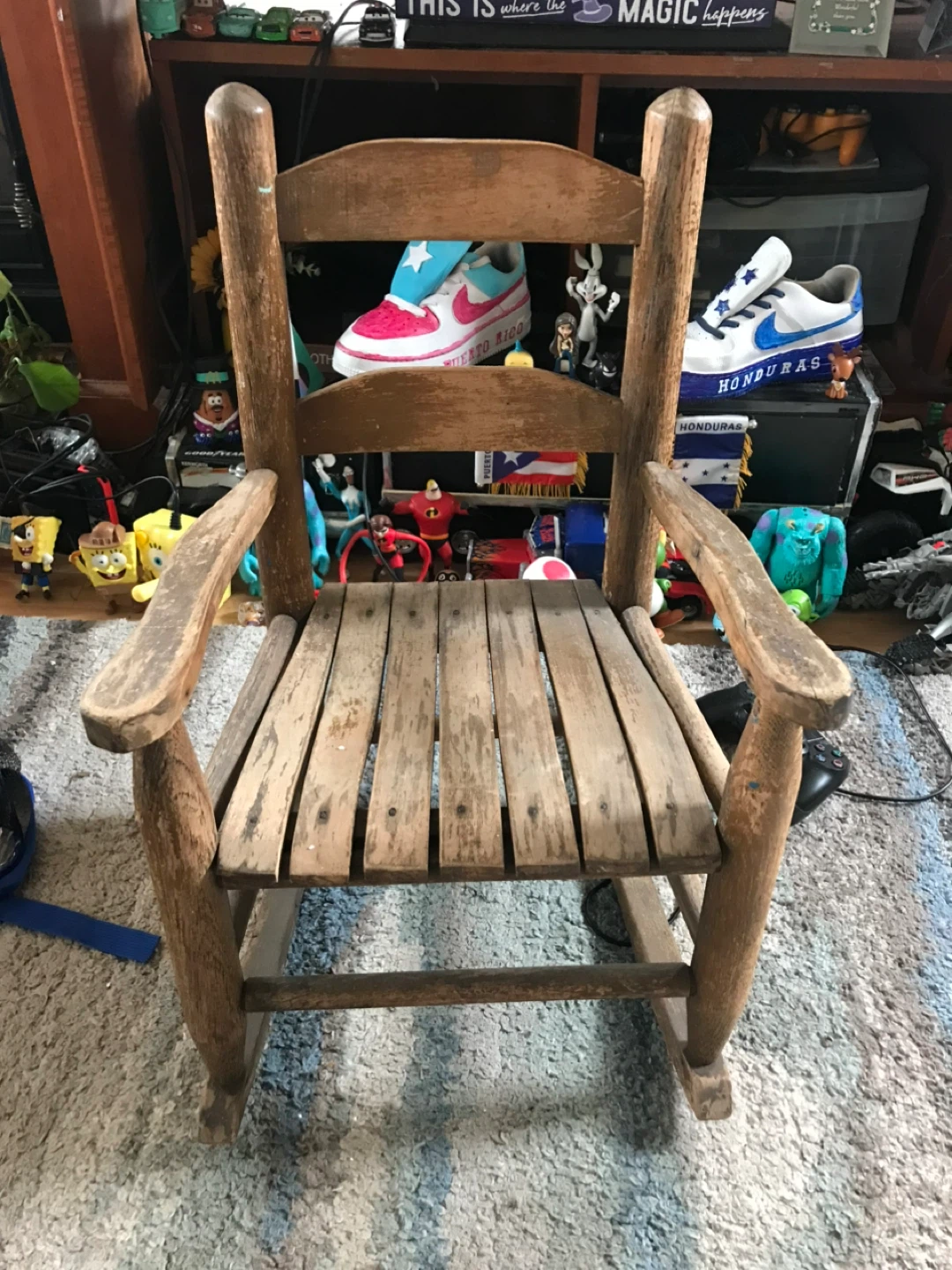 Kids small rocking chair