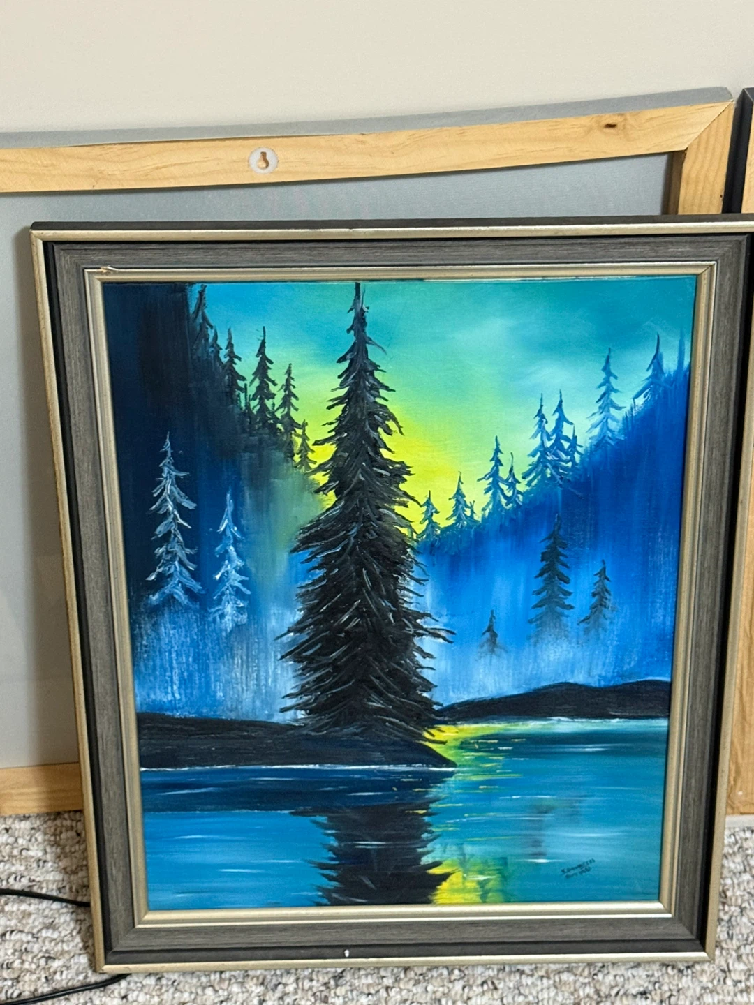 Framed Landscape Painting