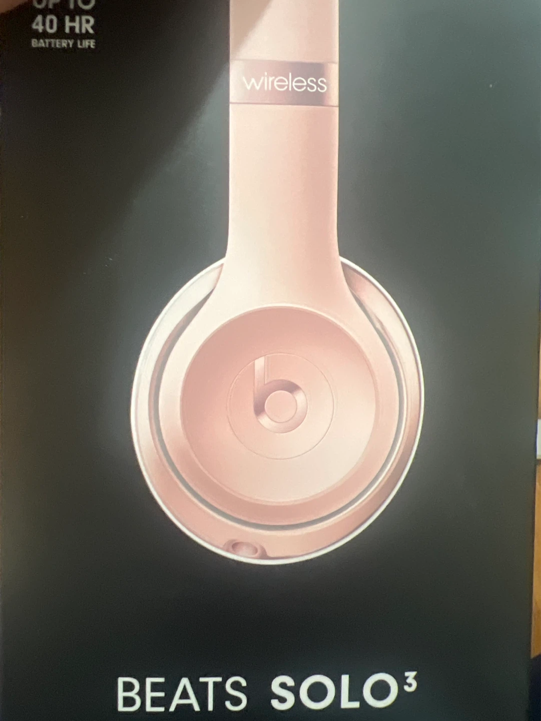 Beats Solo3 Wireless Headphones - Rose Gold