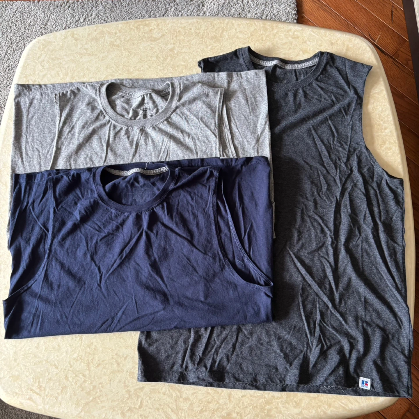 Russell Athletic and Tank Top - Large