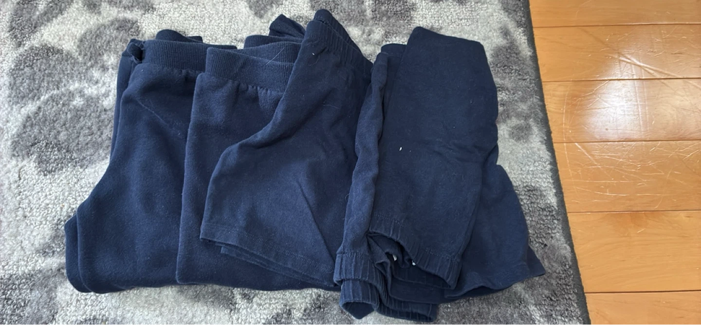 Girls size 4t uniform pants and shorts