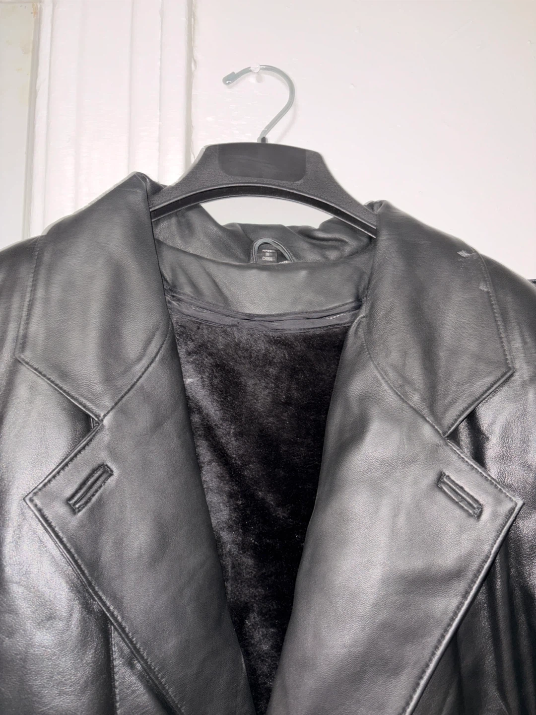 Men’s Wilda Leather full length coat - photo 3