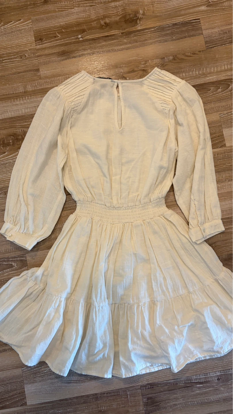 Zara Embroidered Mini Dress - photo 2
