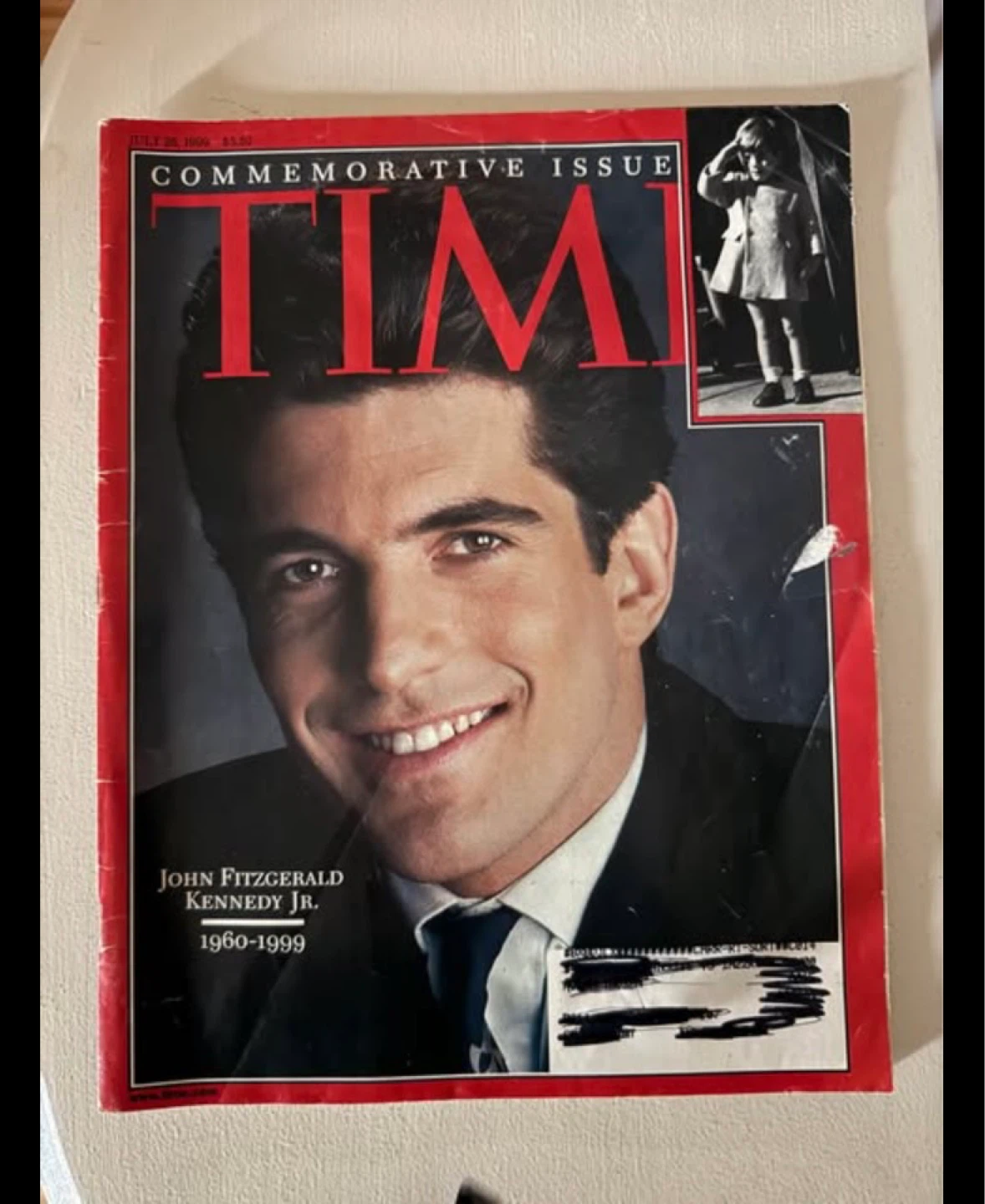 Time Magazine Commemorative Issue: John Fitzgerald Kennedy Jr.
