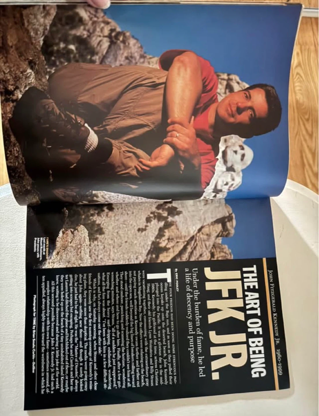 Time Magazine Commemorative Issue: John Fitzgerald Kennedy Jr. - photo 3
