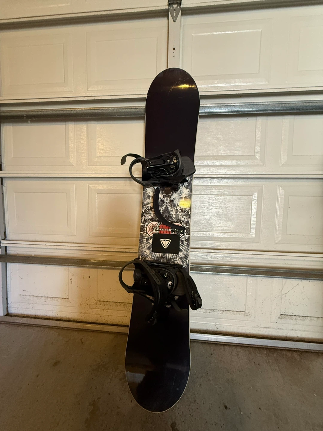Snowboard with Bindings