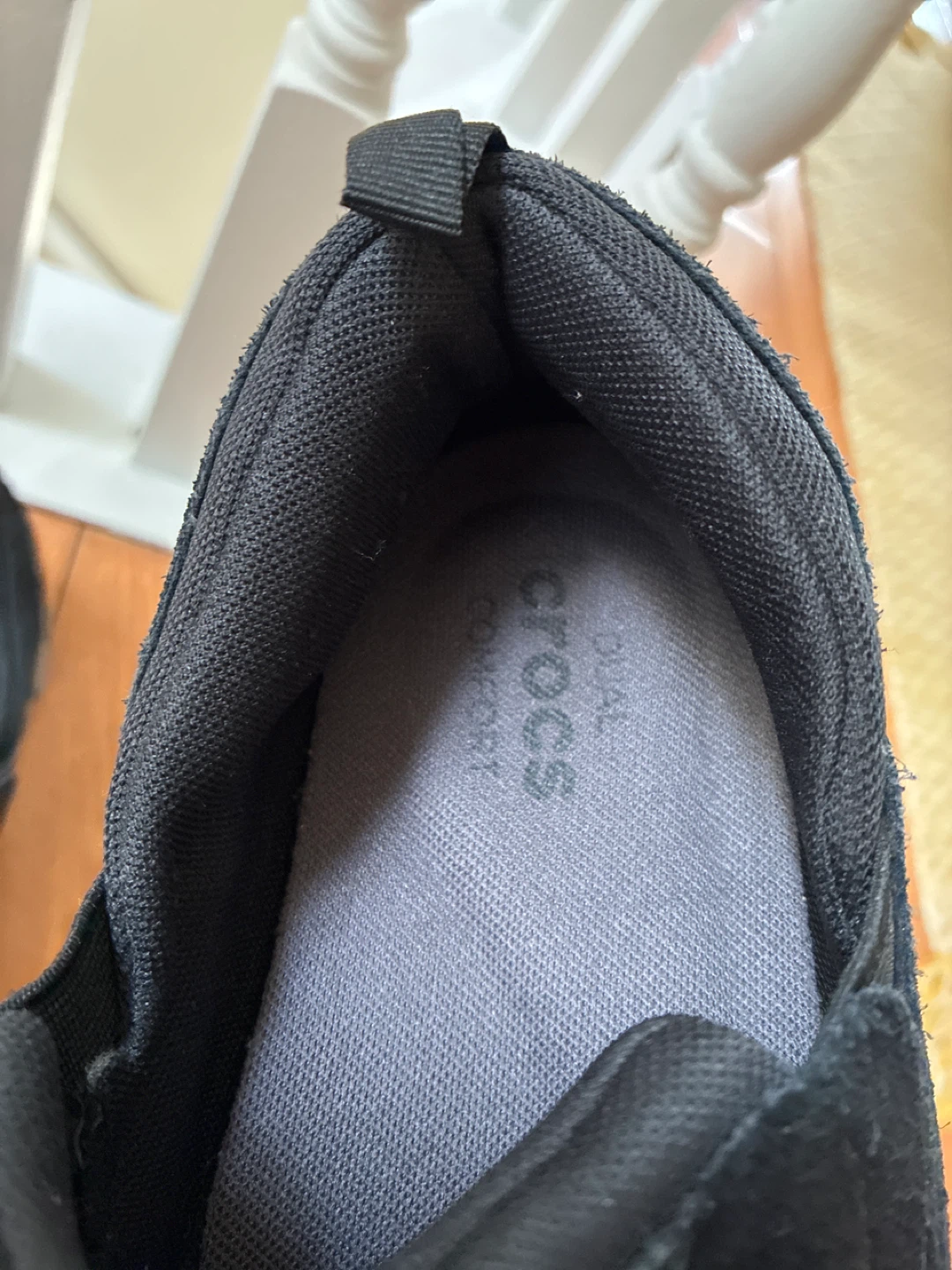 Crocs  Black Slip-On Shoes - photo 2