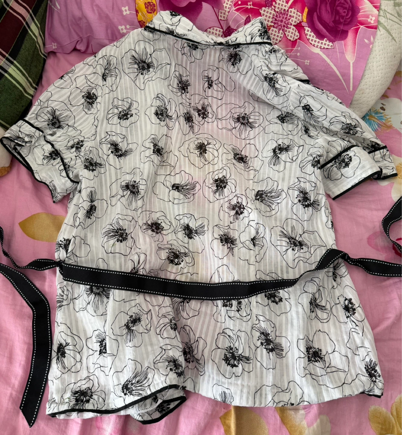 Jessica Women's White Floral Print Shirt - photo 2
