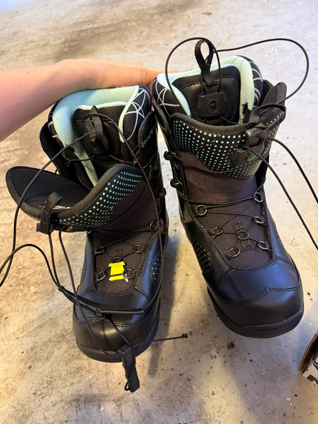 Flow Mink Snowboard Boots - Black
