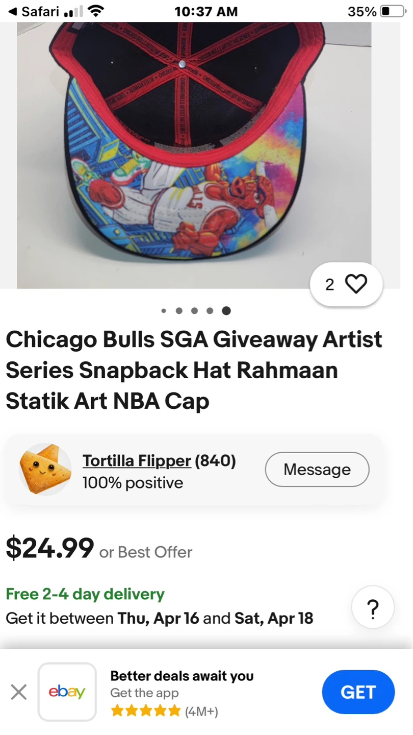 Chicago bulls cap
